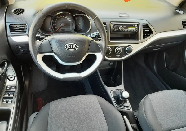 Kia Picanto cena 21900 przebieg: 44000, rok produkcji 2011 z Jarocin małe 172